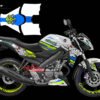 Decal Stiker YAMAHA New Vixion VR46 SHARK WHITE
